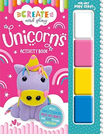 LIBRO CREATE AND PLAY UNICORNS ACTIVITY BOOK