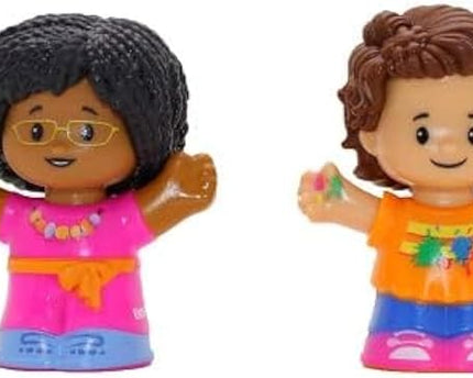 JUGUETE LITTLE PEOPLE FIGURE STUDEN WITT PAINT ON HANDS