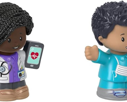 JUGUETE LITTLE PEOPLE FIGURE DOCTOR & NURSE