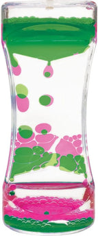 JUGUETE LIQUID MOTION BUBBLER PINK & GREEN