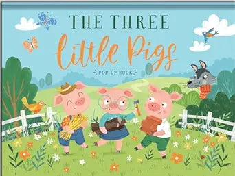 LIBRO THREE LITTLE PIGS POP-UP BOOK