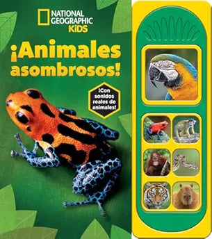 LIBRO ANIMALES ASOMBROSOS NATIONAL GEOGRAPHIC KIDS
