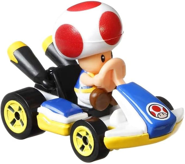 JUGUETE HOT WHEELS MARIO KART TOAD