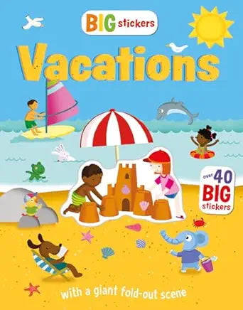LIBRO BIG STICKERS: VACATION