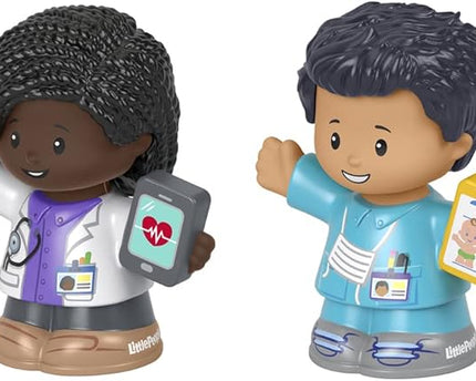 JUGUETE LITTLE PEOPLE FIGURE DOCTOR & NURSE