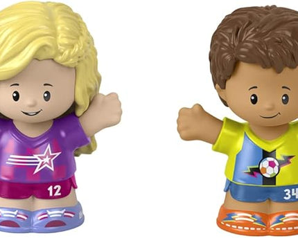 JUGUETE LITTLE PEOPLE FIGURE SOCCER GIRL&BOY