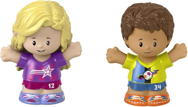 JUGUETE LITTLE PEOPLE FIGURE SOCCER GIRL&BOY