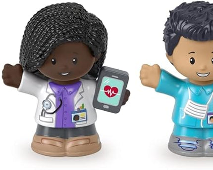 JUGUETE LITTLE PEOPLE FIGURE DOCTOR & NURSE