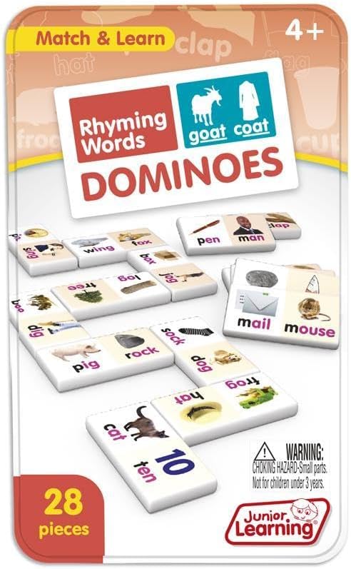 DOMINO RHYMING WORDS