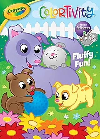 LIBRO FLUFFY FUN! CRAYOLA COLORTIVITY