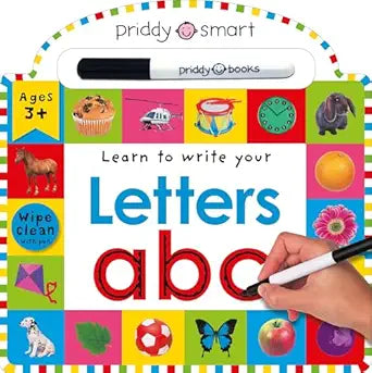 LIBRO WIPE CLEAN LETTERS ABC