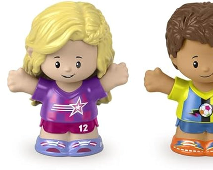 JUGUETE LITTLE PEOPLE FIGURE SOCCER GIRL&BOY