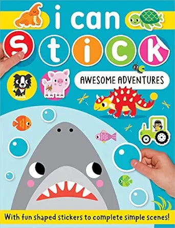 LIBRO I CAN STICK AWESOME ADVENTURES