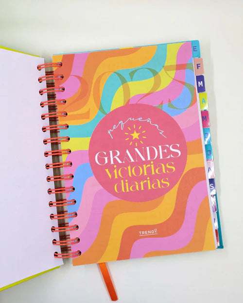 AGENDA TRENDY 2025 CAT ROSADA