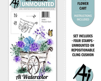 SELLO FLOWER CART 4 PCS
