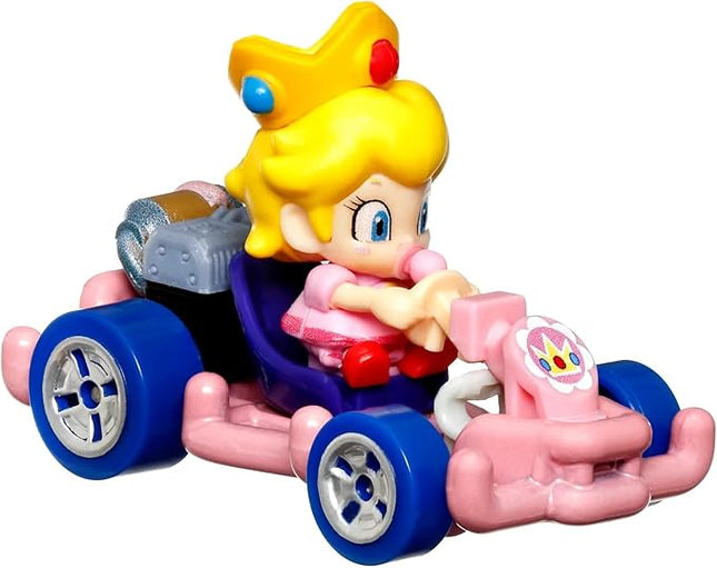 JUGUETE HOT WHEELS MARIO KART BABY PEACH