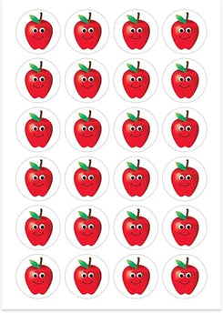 STICKERS HAPPY APPLES