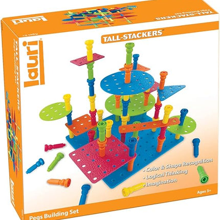 JUEGO TALL STACKERS PEGS BUILDING