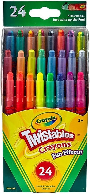 CRAYONES TWISTABLES 24CLRS