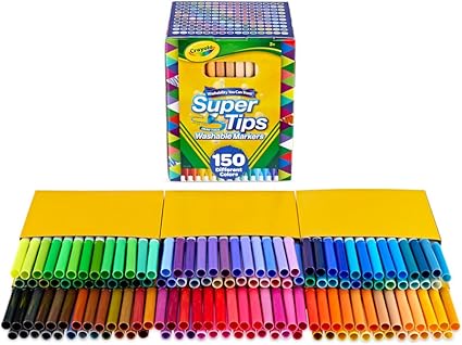 Juego de marcadores 150 piezas