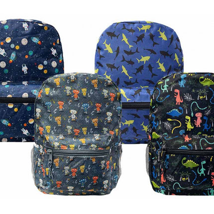 MOCHILA DE 17" VARIOS DISEÑOS