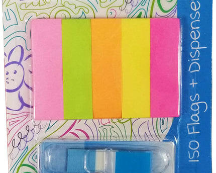 NOTAS ADHESIVAS+DISPENSADOR PLASTICO 50HJS