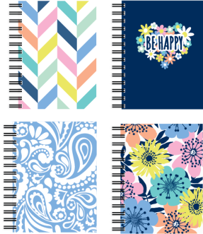 LIBRETA ESPIRAL HAPPY DAYS