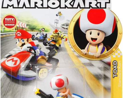 JUGUETE HOT WHEELS MARIO KART TOAD