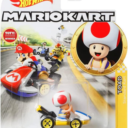 JUGUETE HOT WHEELS MARIO KART TOAD