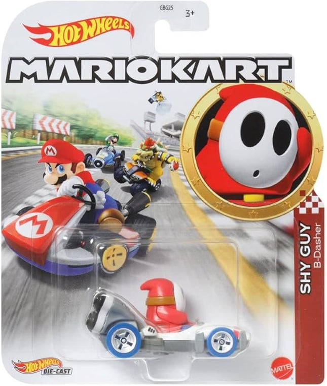JUGUETE HOT WHEELS MARIO KART SHY GUY