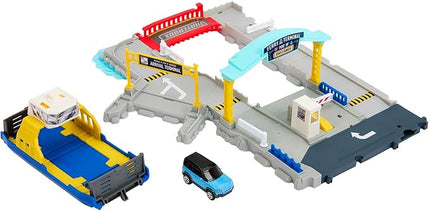 JUGUETE MATCHBOX ACTION DRIVERS FERRY PORT PLAYSET