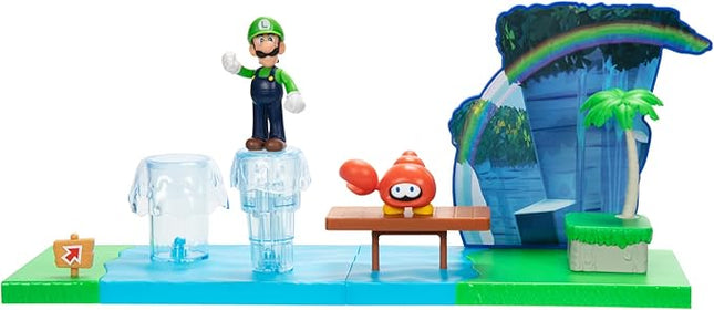 JUGUETE NINTENDO MARIO 2.5" SPARKLING WATERS PLAYSET