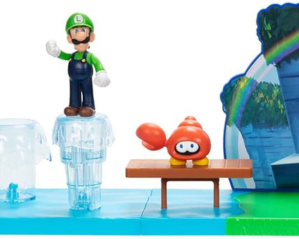 Set de figuras de acción Super Mario Sparkling Waters