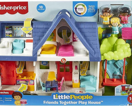 JUGUETE LITTLE PEOPLE BEST FRIEND PLAYHOUSE  WHITE/BLUE