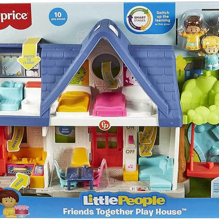 JUGUETE LITTLE PEOPLE BEST FRIEND PLAYHOUSE  WHITE/BLUE