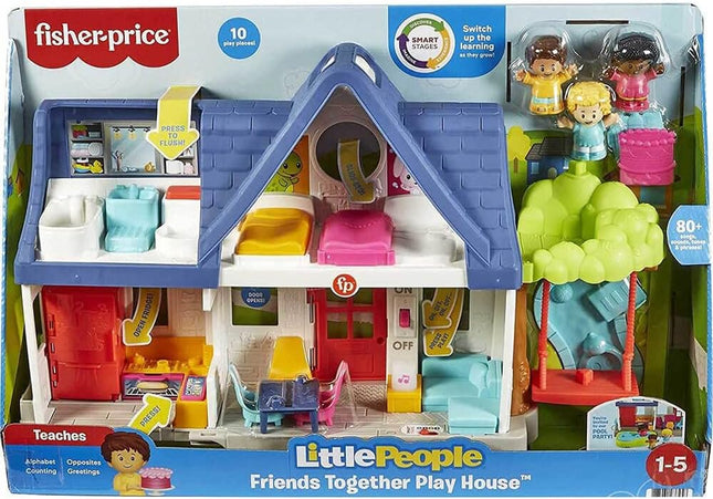 JUGUETE LITTLE PEOPLE BEST FRIEND PLAYHOUSE  WHITE/BLUE