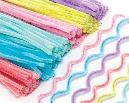 LIMPIAPIPAS COLORES PASTEL 30PC