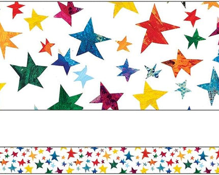 BORDERS SPARKLING STARS STRAIGHT