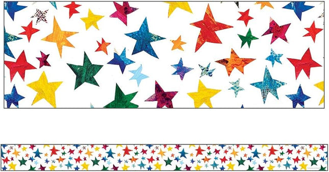 BORDERS SPARKLING STARS STRAIGHT