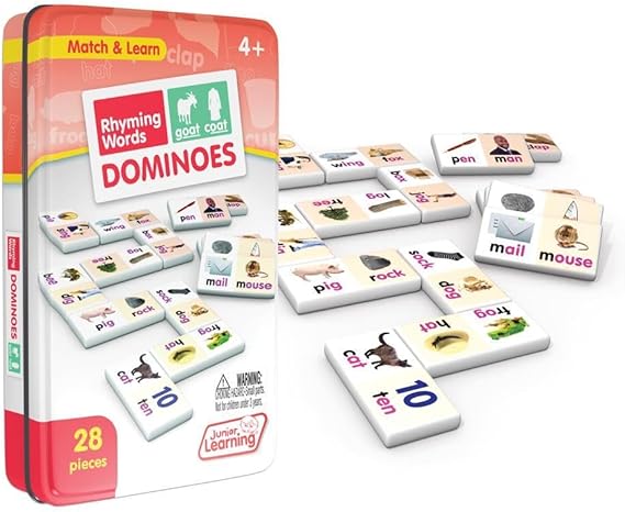 DOMINO RHYMING WORDS
