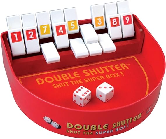 DOUBLE SHUTTER 1 TO 4 PLAYERS 8+