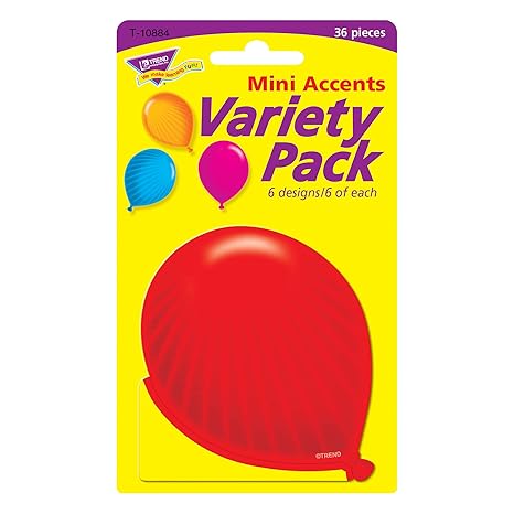 MINI ACCENTS PARTY BALLOONS