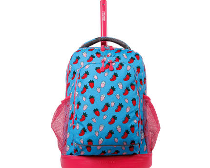 MOCHILA J WORLD C/RODOS SUNNY STRAWBERRY