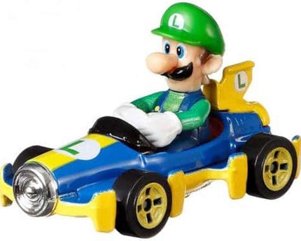JUGUETE HOT WHEELS MARIO KART LUIGI