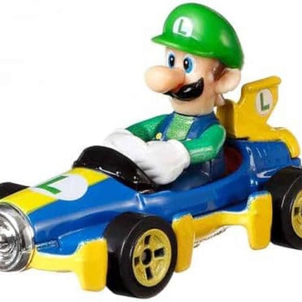 JUGUETE HOT WHEELS MARIO KART LUIGI