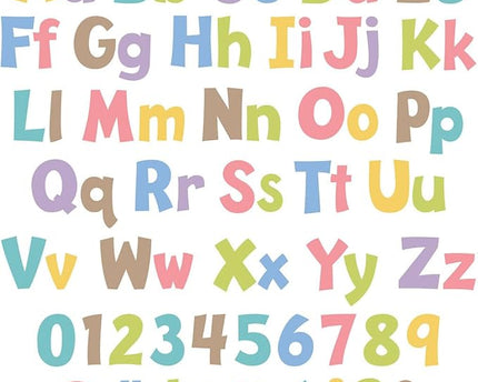 LETRAS SUMMER MORNING 4" PLAYFUL