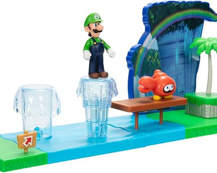 JUGUETE NINTENDO MARIO 2.5" SPARKLING WATERS PLAYSET