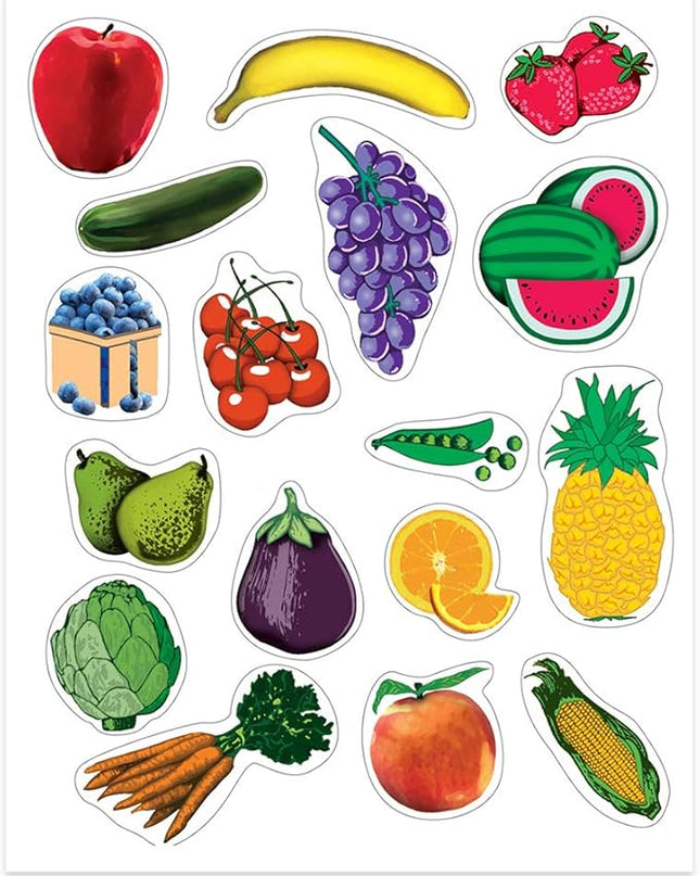 STICKERS FRUTAS Y VEGETALES