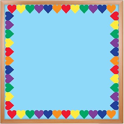 BORDE MULTI-COLOR HEARTS