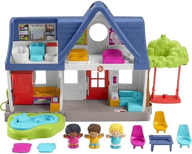 JUGUETE LITTLE PEOPLE BEST FRIEND PLAYHOUSE  WHITE/BLUE